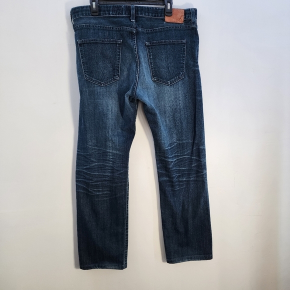 AG Size 38 Button Fly  Blue Jeans - Picture 4 of 10